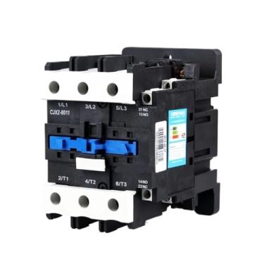 Imagem de XUHBEQQD Contator CJX2-8011_24V AC Contator de energia montado em trilho