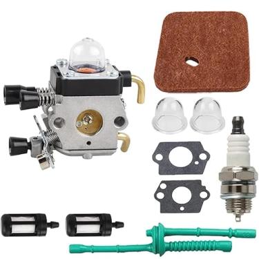 Imagem de SOLULU FS45 FS55 FS55R Carburador para STHIL FS38 FS46 HL45 FS45C FS46C FS55C FS55RC KM55 aparador de cordas comedor de ervas daninhas C1Q-S97