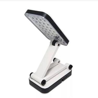 Imagem de Luminária De Mesa Estudo 24 Leds Abajur Dobrável Iluminador