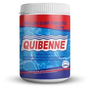 Imagem de Tablete Cloro Peq. (20 Unid.) 300g Quibenne