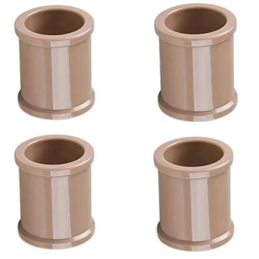 Imagem de Luva Pvc 25Mm Soldável Conexão Encanamento Kit 04 Un