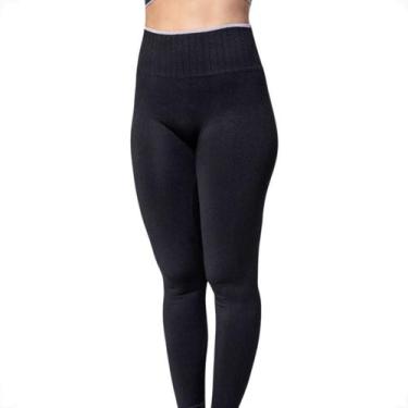 Imagem de Legging Speedo Adulto Feminina Cintura Alta, Preto, M