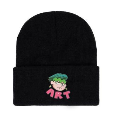 Imagem de Chapéu de malha Arts Anime Winter Beanie Slouch Hat Ski Ou - yiweisai