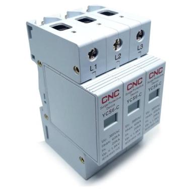 Imagem de Dps Protetor De Surto Modelo Ycs6-C 3P 20-40Ka 385V Cnc