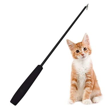 Imagem de Brinquedos de isco telescópico interativo para gato exercício captura brincadeiras e suprimentos interativos animais estimação