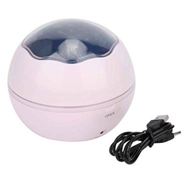 Imagem de SIWOTED Star Projetor Night Light 360 graus de rotação 8 cores LED Night Light Projector para criança (Rosa)