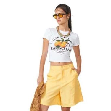 Imagem de Blusa Colcci Estampada Limoncello-Feminino