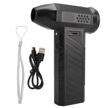 Imagem de Cryfokt Espanador de Ar Comprimido, Espanador de Ar Sem Fio Superpotência de 130000 RPM para Carro Externo de Casa de Computador, Mini Soprador Sem Escova Recarregável, Soprador