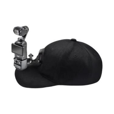 Imagem de Suporte Ajustável Preto Para Capô Solar Para Câmera DJI Pocket 3 Osmo 