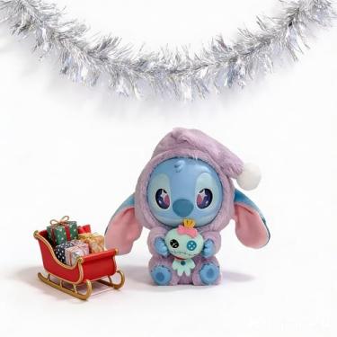 Imagem de Chaveiro Ursinho de Pelúcia Alien Fofo Azul Colecionável | 17 cm | P/Mochilas/Bolsas/Pacote Surpresa | Para Adultos e Crianças Ideal Para Presentes Lindo e Com Embalagem Segura