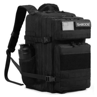 Imagem de Mochila Saboos 45L Tactical Militar Impermeável em Nylon