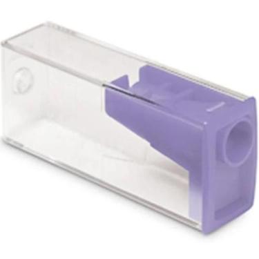 Imagem de Apontador Com Depósito Retangular Pastel - Faber Castell, Lilás