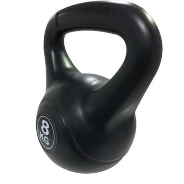 Imagem de Kettlebell 8kg Peso Vinil Exercício Funcional Musculação - OCCY