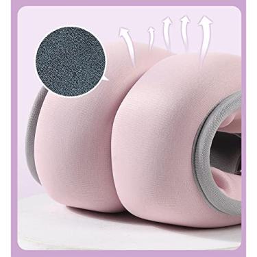 Imagem de Dioche Saco de Areia Amarrado à Mão, Alça Ajustável de Peso No Tornozelo, Gancho e Laço, Treinamento de Força, Saco de Areia para Dança, Fitness, Treino, Material de Poliéster, 2 Peças (A.coração)