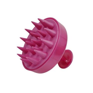 Imagem de Escova Massageadora Capilar Anti Queda, Suave para Todos os Tipos de Cabelo e Relaxamento(Rosa Perolizado)