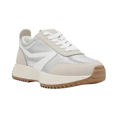 Imagem de DV Dolce Vita Tênis feminino Bynx, Prateado brilhante, 8.5