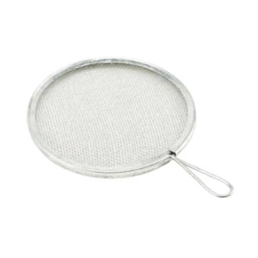 Imagem de Colaxi Peneira de malha fina para esmalte cerâmico, e leve, em aço inoxidável, ideal para filtrar e outros materiais de arte, Redondo