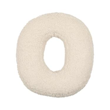 Imagem de English Letter Plush Pillow, Soft Cozy A to Z Alphabets Shaped Throw Cushions, Initial Design Decorative Throw Pillows for Bed Couch, Gift To Family, Friends & Colleagues (O)