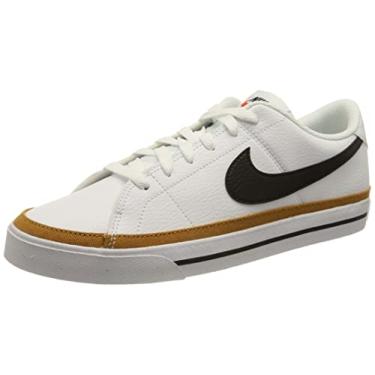 Imagem de Nike T nis de gin stica masculino Court Legacy, Branco/preto/ocre deserto, 8