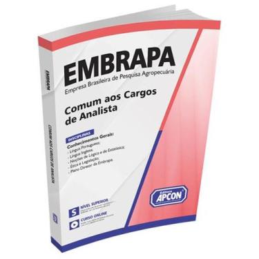 Imagem de Apostila Embrapa 2025  Comum aos Cargos de Analista - Editora Apcon