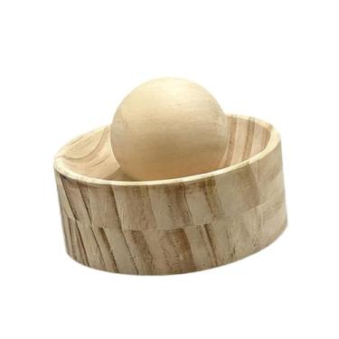 Imagem de Ｂｅｓｇａ Ferramenta de madeira para fazer dumplings, prensa de massa, faça você mesmo, versátil, compacta, para fazer pastéis de mão, ideal para piqueniques.