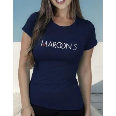 Imagem de Camisa Camiseta Adulto Masculina Feminina Algodão Banda Pop Show Maroo