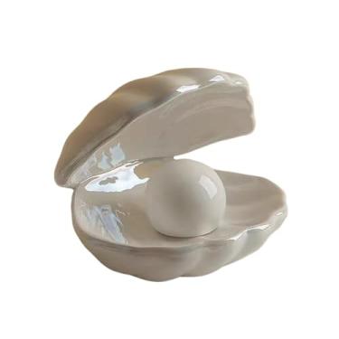 Imagem de KEG801302 Ornamentos modernos para decoração de quarto de mesa, armazenamento de joias, ornamentos pequenos, decorações de lâmpada de pérola, adequado para quartos e salas de estudo, escultura