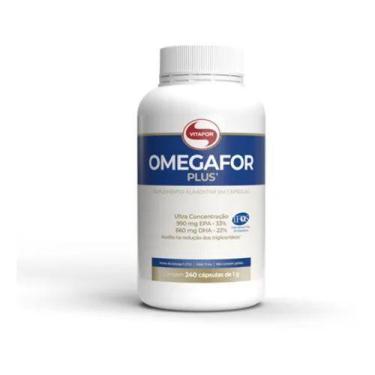 Imagem de Omegafor Plus Vitafor 240 Cápsulas Ômega 3 Dha 660mg Epa 990mg