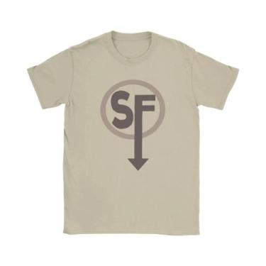 Imagem de Camisetas Masculinas Engraçadas De Algodão Com Gola Redonda E Manga Cu