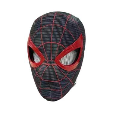 Imagem de Fone De Ouvido Respirável Do Homem-Aranha Para Meninos Com Máscara Lum