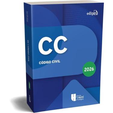 Imagem de Livro - CÓDIGO CIVIL 2026 - Coleção MINICÓDIGOS