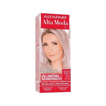 Imagem de Alta moda tonalizante kit 120g 10.21 louro extra claro irise