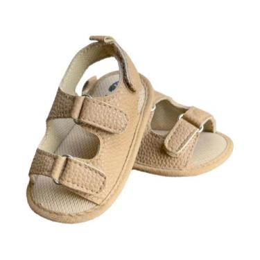 Imagem de Sandálias De Verão Unissex Para Bebês Com Sola De Borracha Macia E Bic