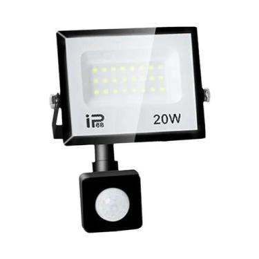 Imagem de Holofote LED À Prova d'Água Com Sensor De Movimento Para Exterior AC22