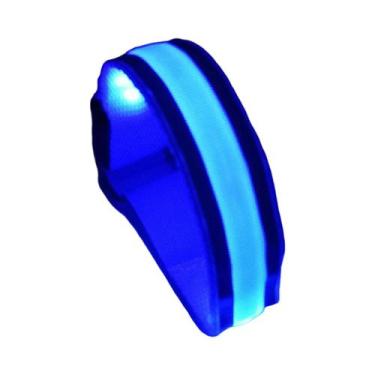 Imagem de Braçadeira De Segurança Refletiva Com Luz LED Recarregável Por USB Par