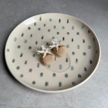 Imagem de Brinco Estrela do Mar e Concha Tropical Cor:MARFIM - NILZA BIJU, Marfi