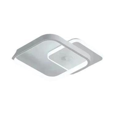 Imagem de Luminária De Teto LED Com Sensor Para Iluminação Interna De Sala De Es
