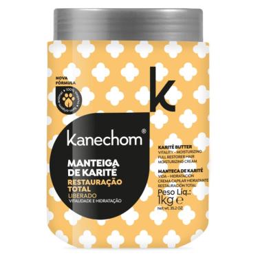 Imagem de Máscara Hidratante Kanechom Manteiga de Karité Restauração Total 1kg