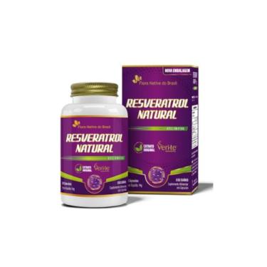 Imagem de Resveratrol Natural Veri-te 30 cps Vegan Caps Flora Nativa - Flora Nat