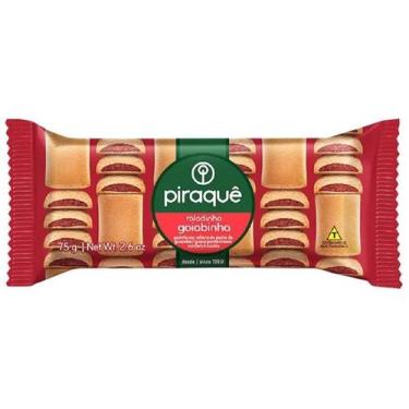 Imagem de Biscoito Piraquê Recheio Goiabinha 75g, 1 unidade, Goiaba