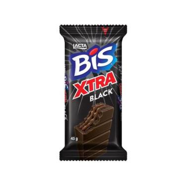 Imagem de Chocolate Bis Lacta Xtra Black 45g, 1, Meio Amargo