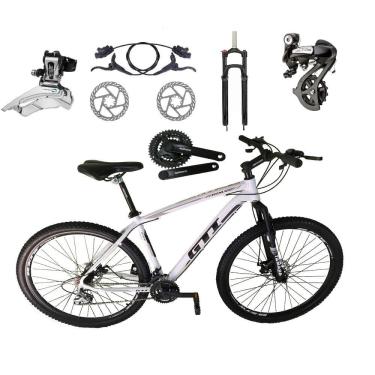 Imagem de Bicicleta Aro 29 GTI Roma Câmbios Shimano Altus 24v K7 Alumínio Freios Hidráulicos Garf...