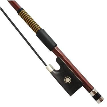 Imagem de Arco Estudante para Violino 4/4 com Crina Preta Maçaranduba - Orquezz