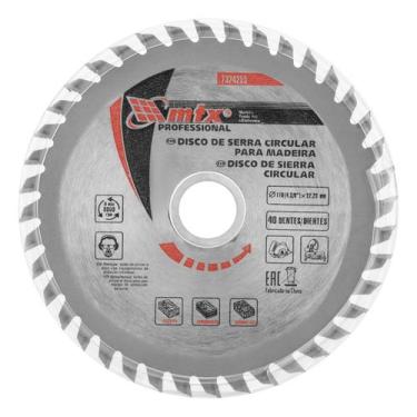 Imagem de Disco serra circular para madeira 40 dentes 1pc mtx