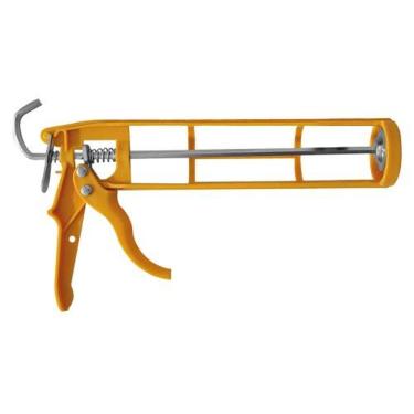 Imagem de Pistola de Calafetar Nylon Haste Aço 1-4'' para Vedação Resistente e Flexível Amarelo Dtools