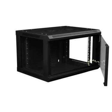 Imagem de Rack Mini Parede 19" Evus 6u Preto 600450mm