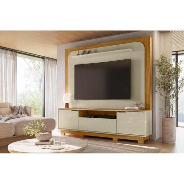 Imagem de Painel para TV até 75" – Com gaveta, portas, nicho e Pés