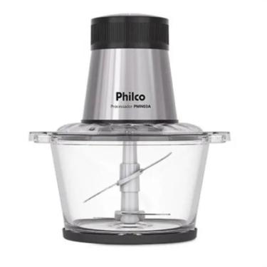 Imagem de Processador Compacto Jarra De Vidro 350W PMN03A Inox/preto 1,5L 220V