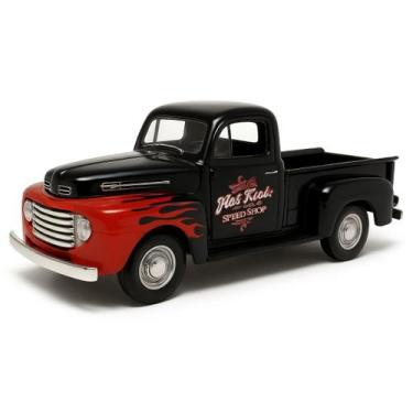 Imagem de Carrinho Miniatura PickUp Metal Caminhonete Antiga Coleção - Dexin, Pr