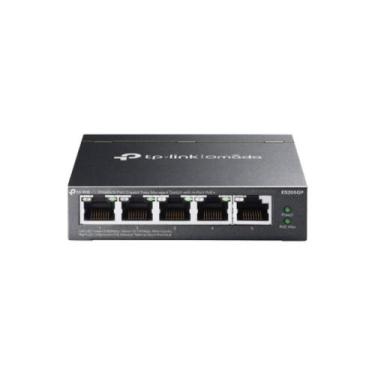 Imagem de Switch Gerenciável TPLink 5 Portas Gigabit Com 4 Portas PoE ES205GP